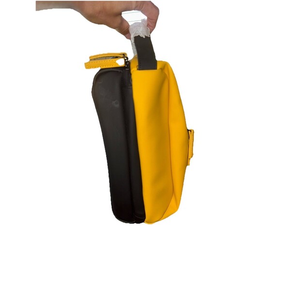 Atley James Yellow Black Travel Toiletry Bag Dopp Kit Gym NWT Waterproof - Picture 5 of 9